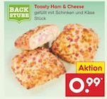 Toasty Ham & Cheese von Backstube für 0,99 € bei Netto Marken-Discount im Angebot Toasty Ham & Cheese von Backstube im aktuellen Netto Marken-Discount Prospekt