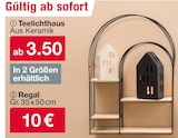 Teelichthaus oder Regal bei Woolworth im Schwalmstadt Prospekt für 3,50 €