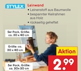 Leinwand Angebote von Stylex bei Netto Marken-Discount Hildesheim für 2,99 €