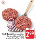 Beef-Burger bei EDEKA im Prospekt "" für 2,99 €