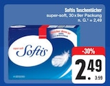 Aktuelles Softis Taschentücher Angebot bei E center in Würzburg ab 2,49 €