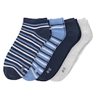 4 Paar Jungen Sneaker-Socken im Set für 6,00 € bei Ernstings family im Angebot 4 Paar Jungen Sneaker-Socken im Set im aktuellen Ernstings family Prospekt