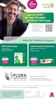 Aktueller mea - meine apotheke Prospekt "Unsere November-Angebote" Seite 1 von 4 Seiten