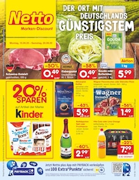 Netto Marken-Discount Prospekt "Aktuelle Angebote" für Herzberg, 51 Seiten, 15.09.2025 - 20.09.2025
