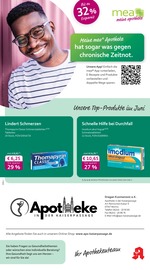 Aktueller mea - meine apotheke Apotheke Prospekt in Worms und Umgebung, "Unsere Juni-Angebote" mit 4 Seiten, 01.06.2025 - 30.06.2025