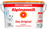 Hagebaumarkt Leck - Alpinaweiß Das Original Angebot im Prospekt Alpinaweiß Das Original bei Hagebaumarkt im Leck Prospekt für 39,95 €