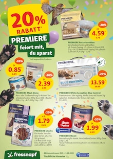 Rindfleisch im Fressnapf Prospekt "35 Jahre - Pfoten hoch, Preise runter!" mit 22 Seiten (Kassel)