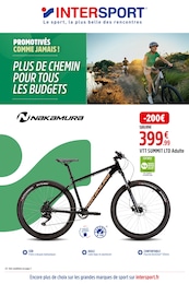 Catalogue Intersport "PLUS DE CHEMIN POUR TOUS LES BUDGETS" à Lyon et alentours, 16 pages, 13/05/2024 - 02/06/2024