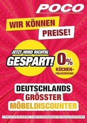 Waschmaschine im POCO Prospekt in Braunschweig Aktueller POCO Prospekt mit Waschmaschine, "WIR KÖNNEN PREISE!", Seite 1