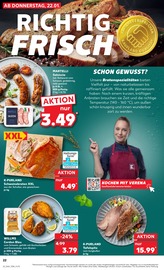 Schweinebraten im Kaufland Prospekt in Soest Aktueller Kaufland Prospekt mit Schweinebraten, "Aktuelle Angebote", Seite 22