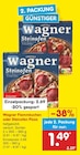 Flammkuchen oder Steinofen Pizza Angebote von Wagner bei Netto Marken-Discount Detmold für 1,49 €