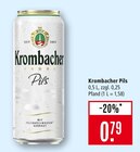 Aktuelle Bier Angebote bei Marktkauf in Lörrach Aktuelles Pils Angebot bei Marktkauf in Lörrach ab 0,79 €