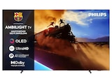 65OLED760/12 OLED Ambilight TV (Flat, 65 Zoll / 164 cm, UHD 4K, SMART TV, Ambilight) im MediaMarkt Saturn Prospekt 65OLED760/12 OLED Ambilight TV (Flat, 65 Zoll / 164 cm, UHD 4K, SMART TV, Ambilight) von PHILIPS im aktuellen MediaMarkt Saturn Prospekt für 1.099,00 €
