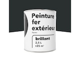 Peinture extérieur métal 2,5 L noir brillant glycero dans le catalogue Brico Dépôt
