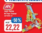 Kaufhaus Stolz - Jays Jump N´Fun Tower Angebot im Prospekt Jays Jump N´Fun Tower bei Kaufhaus Stolz im Prospekt "" für 22,22 €