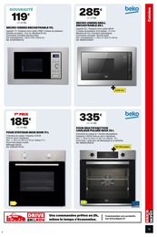 Offre Four Encastrable dans le catalogue Brico Dépôt du moment à la page 19