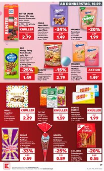 Ritter Sport im aktuellen Kaufland Prospekt (Fürth) Ritter Sport im Kaufland Prospekt "Hier bin ich richtig" mit 77 Seiten (Fürth)