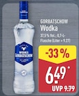 Wodka im Angebot bei ALDI Nord in Gelsenkirchen Wodka Angebote von Gorbatschow bei ALDI Nord Gelsenkirchen für 6,49 €