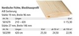 Aktuelles Nordische Fichte, Blockhausprofil Angebot bei Holz Possling in Berlin ab 15,30 €