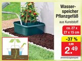 Aktuelle Blumentopf Angebote bei Zimmermann in Magdeburg Aktuelles Wasserspeicher Pflanzgefäß Angebot bei Zimmermann in Magdeburg ab 2,49 €