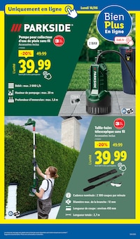 Promotion Taille-Haie dans le prospectus Lidl, valable du 12/06/2025 au 18/06/2025 Promo Taille-Haie dans le catalogue Lidl du moment à la page 67