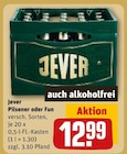 Pilsener im Angebot bei REWE in Herne Pilsener Angebote von Jever bei REWE Herne für 12,99 €