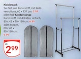 Kleidersack im Angebot bei GLOBUS in Hanau Kleidersack Angebote bei GLOBUS Hanau für 2,99 €