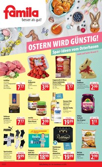 Nutella im famila Nordost Prospekt "besser als gut!" mit 24 Seiten (Stralsund)