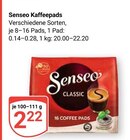 Kaffeepads Angebote von Senseo bei GLOBUS Neunkirchen für 2,22 €