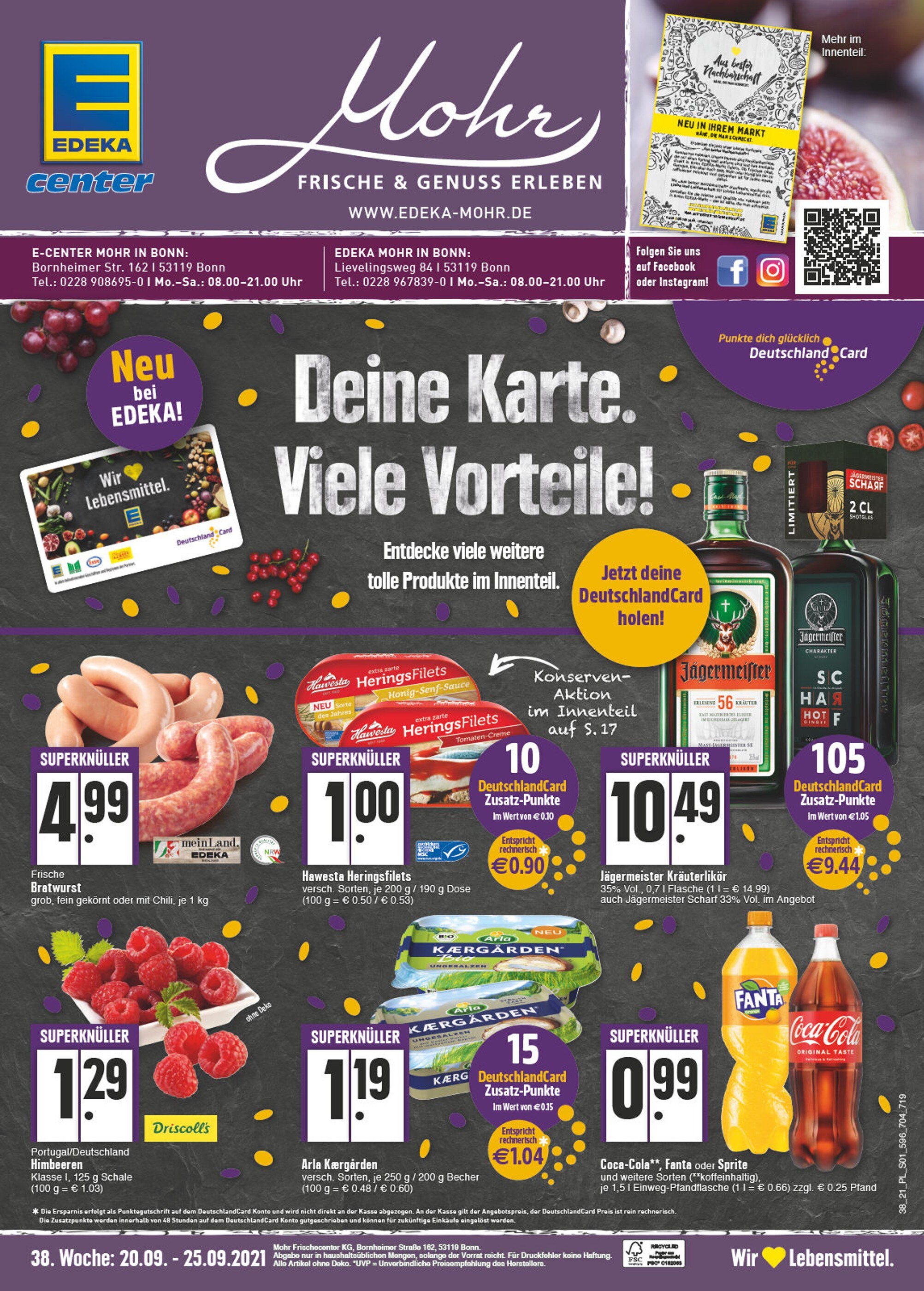 E center Prospekt für Bornheim mit 24 Seiten E center Prospekt für Bornheim: "Aktuelle Angebote", 24 Seiten, 20.09.2021 - 25.09.2021