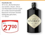 Aktuelles Gin Angebot bei GLOBUS in Braunschweig ab 27,00 €