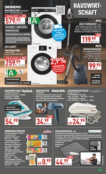 Waschmaschine im Marktkauf Prospekt "Aktuelle Angebote" mit 40 Seiten (Arnsberg)