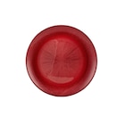 Assiette de présentation rouge pailletté - CARREFOUR HOME - Carrefour à Reims Assiette de présentation rouge pailletté - CARREFOUR HOME en promo chez Carrefour Reims à 5,49 €