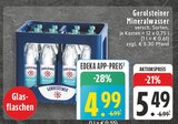 Mineralwasser im Angebot bei EDEKA in Monheim Mineralwasser Angebote von Gerolsteiner bei EDEKA Monheim für 4,99 €