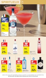 Prix et réduction Gin dans le prospectus Carrefour en cours Offre Gin dans le catalogue Carrefour du moment à la page 13