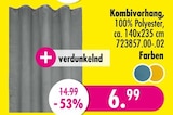 SB Möbel Boss Neunkirchen - Kombivorhang Angebot im Prospekt Kombivorhang bei SB Möbel Boss im Neunkirchen Prospekt für 6,99 €