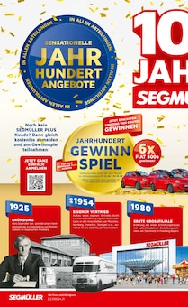 Bett Angebot im aktuellen Segmüller Prospekt auf Seite 2