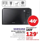 Micro-ondes Grill 23 L - Samsung en promo chez Super U Cholet à 129,00 €