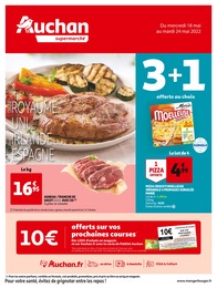Catalogue Auchan à Paris, avec 20 pages Prospectus Auchan à Paris, "Auchan", 20 pages, 18/05/2022 - 24/05/2022
