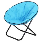 Aktuelle Campingstuhl Angebote bei POCO in Heilbronn Aktuelles Outsunny Campingstuhl blau Kunststoff B/H/L: ca. 80x75x80 cm Angebot bei POCO in Heilbronn ab 38,99 €
