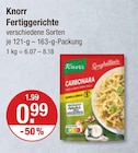 Fertiggerichte von Knorr im aktuellen V-Markt Prospekt für 0,99 €