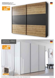 Kleiderschrank im Opti-Wohnwelt Prospekt "Der trendige Möbeldiscount" mit 36 Seiten (Bremen)