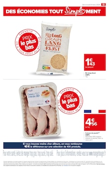 Promo Cuisse De Poulet dans le catalogue Carrefour Market du moment à la page 13