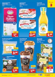 Milch im Netto Marken-Discount Prospekt "Aktuelle Angebote" mit 63 Seiten (Rostock)