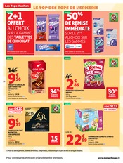 Promos Chocolat dans le catalogue "LES TOPS DE LA RENTRÉE" de Auchan Hypermarché Chocolat en promo dans le catalogue Auchan Hypermarché à la page 10