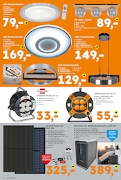 Aktueller Globus-Baumarkt Prospekt mit Lampe, "Immer eine Idee besser", Seite 6