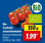 Cocktailstrauchtomaten im Angebot bei Lidl in Villingen-Schwenningen Cocktailstrauchtomaten Angebote von Bio bei Lidl Villingen-Schwenningen für 1,99 €