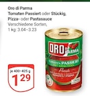 Tomaten Passiert Angebote von Oro di Parma bei GLOBUS Mannheim für 1,29 €