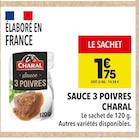 Sauce 3 Poivres - Charal en promo chez Supeco Sauce 3 Poivres - Charal dans le catalogue Supeco