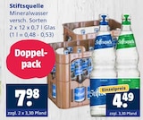 Mineralwasser Angebote von Stiftsquelle bei Getränkewelt Bocholt für 4,49 €
